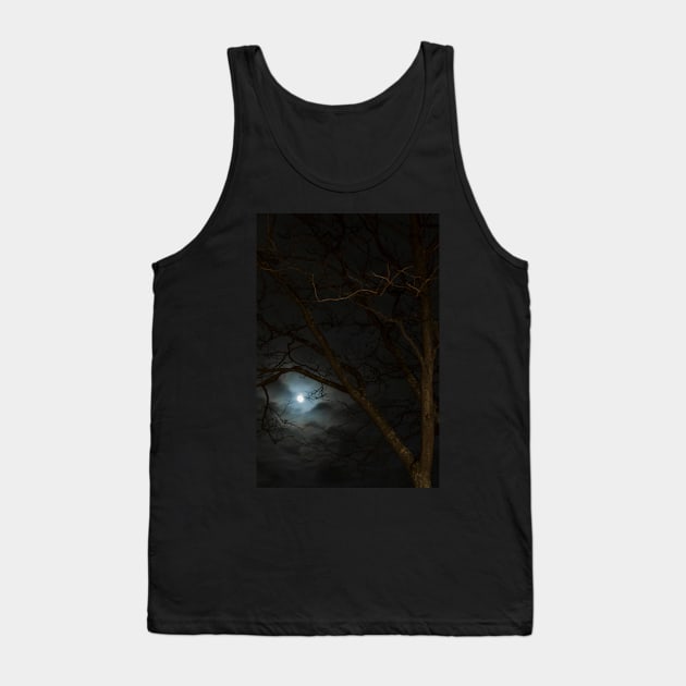 Full Moon Rising - 2 © Tank Top by PrinceJohn